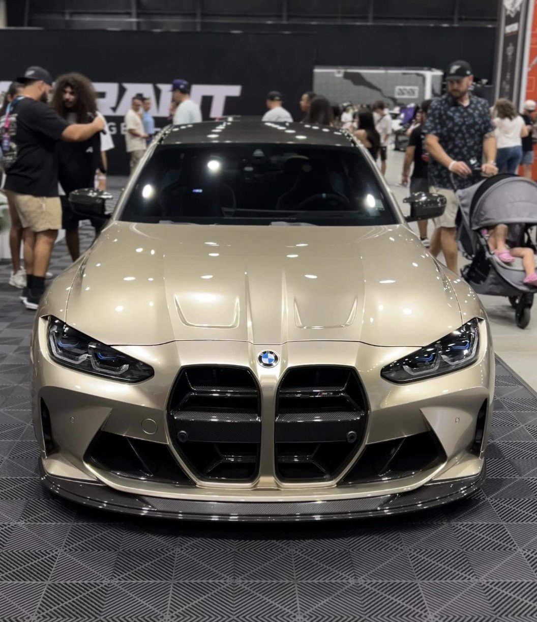 Color PPF Platinum PPF 8 MIL 60 in x 70 ft Deep Champagne Gold as seen on AnotherPull G80 M3
